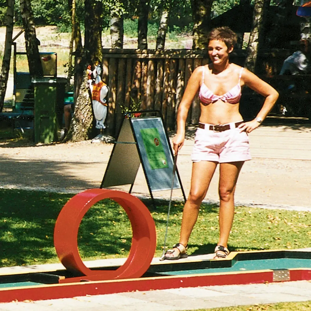 Minigolf-Bild