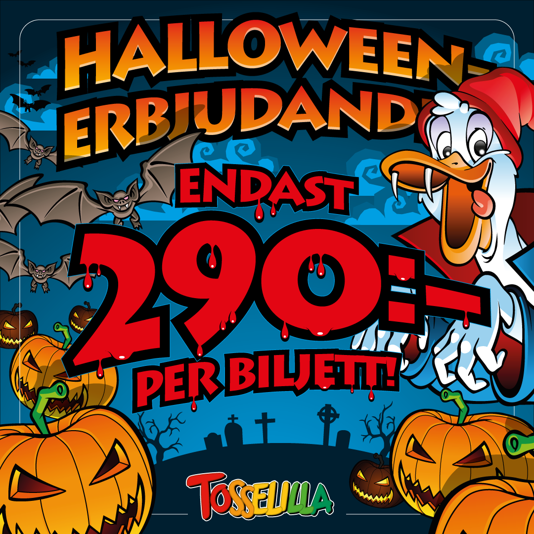Tosselilla Halloweenerbjudande 2026 1 1